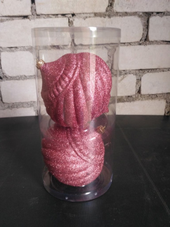 Украшение для больших елок "Юла" 15см и 20см, парча разных цветов